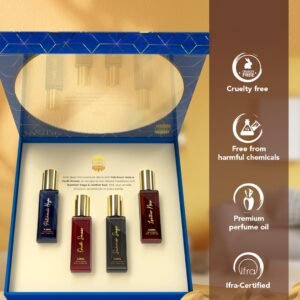 Ajmal Artisan Perfume Gift Set – 80ml (20ml Each ) Unisex Eau De Parfum pack of 4