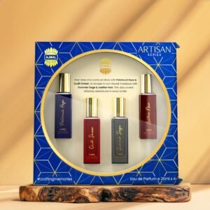 Ajmal Artisan Perfume Gift Set – 80ml (20ml Each ) Unisex Eau De Parfum pack of 4