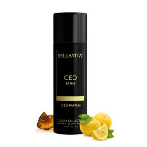 Bella Vita CEO Man Body Perfume – Premium No Gas Deo for Men – Long-Lasting Woody Fragrance – 150ml