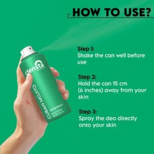Clensta Cuban Mojito Body Spray – Fresh, Sulfate-Free, Natural Ingredients – Long-Lasting Fragrance – 150ml