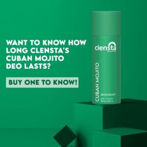 Clensta Cuban Mojito Body Spray – Fresh, Sulfate-Free, Natural Ingredients – Long-Lasting Fragrance – 150ml