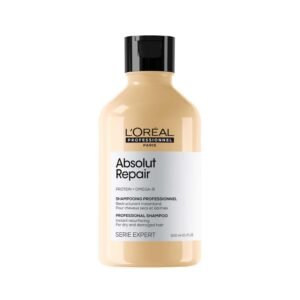 L’Oréal Professionnel Absolut Repair Shampoo – Strengthening & Repairing for Damaged Hair – 300ml
