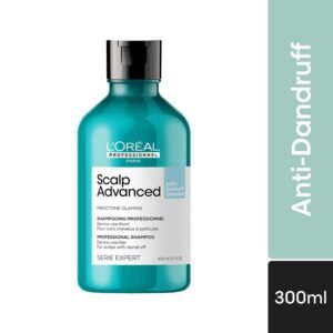 L’Oréal Professionnel Scalp Advanced Anti-Dandruff Shampoo – Gently Clarifies & Removes Dandruff – 300ml