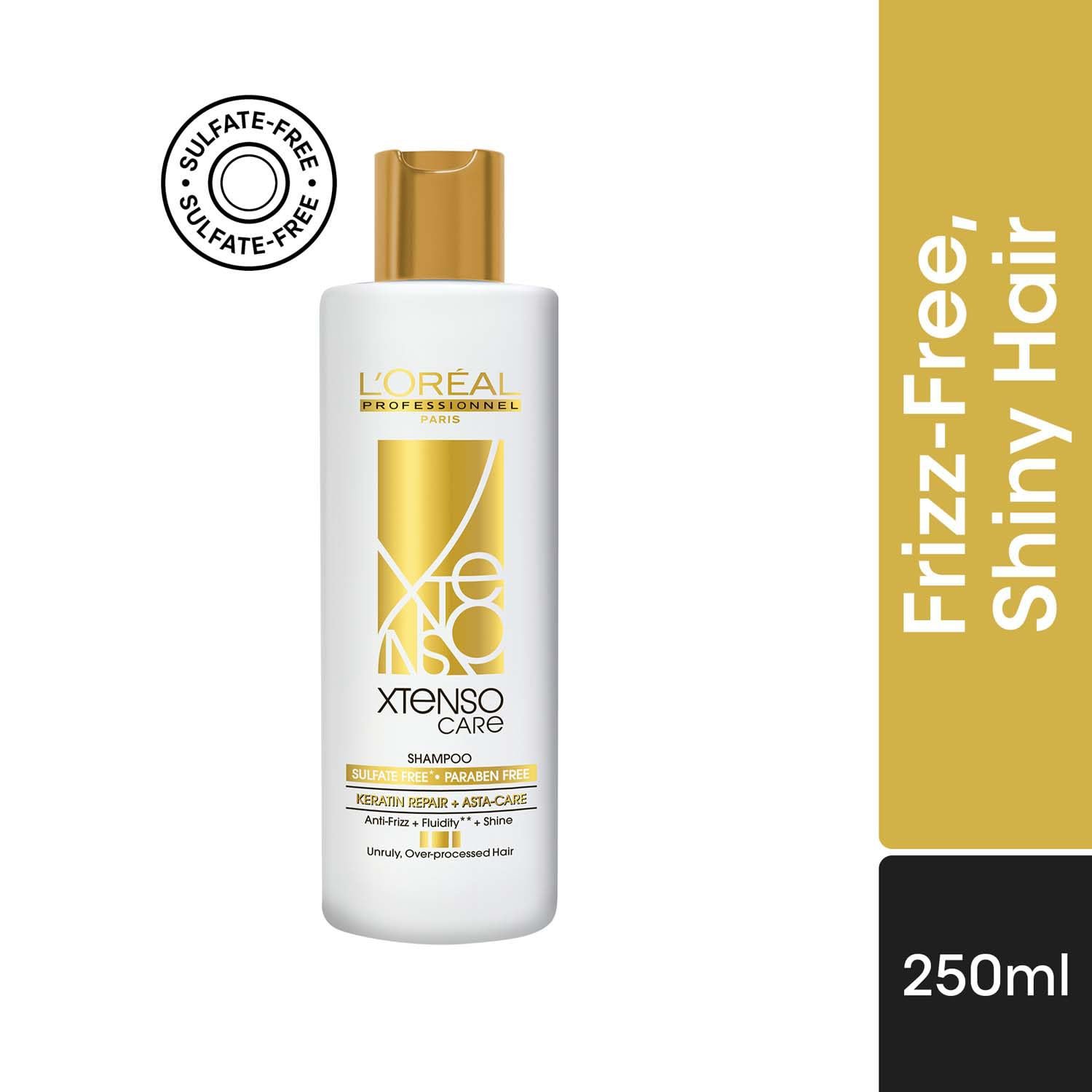 L’Oréal Professionnel Xtenso Care Sulfate-Free Shampoo – Frizz Control & Shine – 250ml