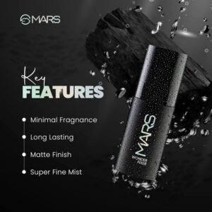 MARS Alcohol-Free Wonder Makeup Fixer Spray – Long-Lasting, Matte Finish & Hydrating, 50ml