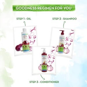 Mamaearth Onion Hair Oil with Redensyl – Hair Fall Control & Growth Boost – 200ml