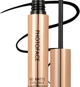 Me-On Photoface HD Eyeliner – Waterproof, Smudge-Proof Liquid Eyeliner with Brush Tip - 5.5ml