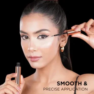 Me-On Photoface HD Eyeliner – Waterproof, Smudge-Proof Liquid Eyeliner with Brush Tip - 5.5ml