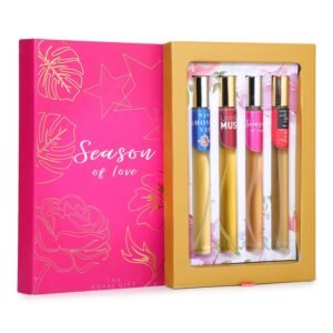 OVEO Season of Love Perfumes Combo Pack – Long-Lasting, Travel-Friendly, Exotic Fragrances – 30ml x 4