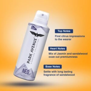 Park Avenue Neo Signature Deo – Fresh, Anti-Bacterial, Long-Lasting Fragrance – 150ml