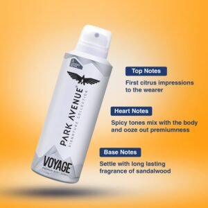 Park Avenue Voyage Deo – Fresh, Long-Lasting, Freshness Lock Technology – 150ml