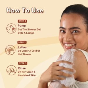 Plum BodyLovin’ Vanilla Caramello Body Wash – SLS-Free Creamy Shower Gel – 240ml