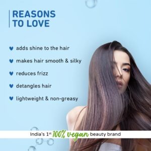Plum Coconut & Squalane Nutri-Shine Hair Serum – Frizz Control & Shine – 75ml