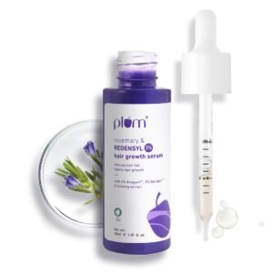 Plum Hair Growth Serum – Anti-Hair Fall & Density Booster – 30ml