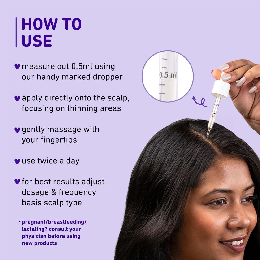 Plum Hair Growth Serum – Anti-Hair Fall & Density Booster – 30ml - Image 4