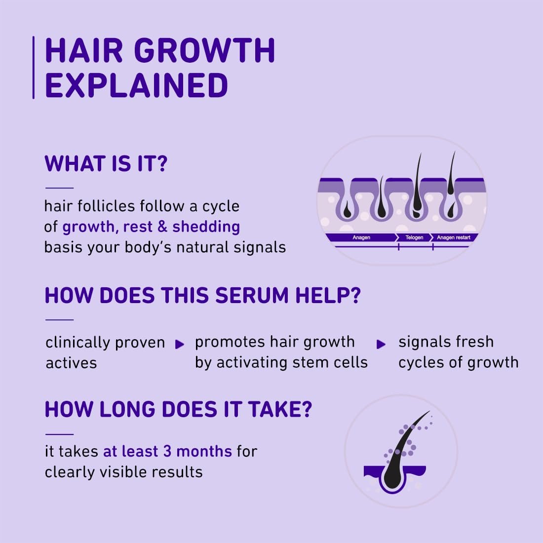 Plum Hair Growth Serum – Anti-Hair Fall & Density Booster – 30ml - Image 6