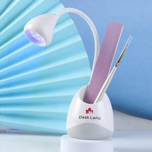Rotatable LED Nail Lamp 36w – Quick-Dry, Hands Light, Gooseneck Design with Tool Holder – USB Powered