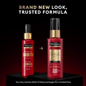 TRESemmé Keratin Smooth Serum – Frizz Control & Smooth Hair – 100ml
