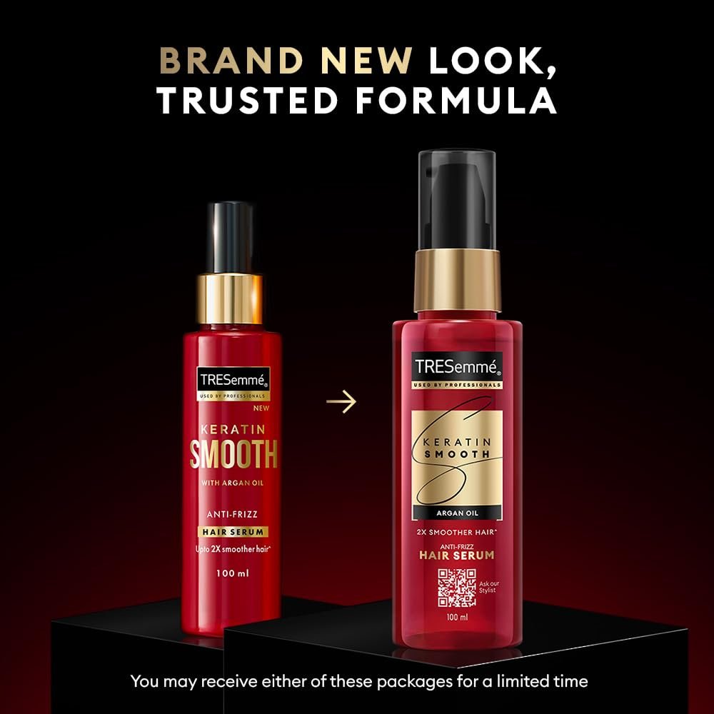 TRESemmé Keratin Smooth Serum – Frizz Control & Smooth Hair – 100ml - Image 4