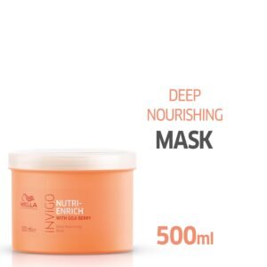 Wella Professionals Invigo Nutri-Enrich Deep Nourishing Hair Mask – 500ml