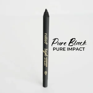 Maliao Waterproof Jet Black Kajal – Smudge-Proof, Long Lasting, Intense Matte Finish | 0.35g